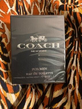 Coach Black Men’s Fragrance, new, unopened, authentic COACH